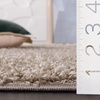 image:imageSAFAVIEH Area Rug 6x9  Athens Shag Collection Pink NonShedding amp Easy to Clean Ideal for Living Room Bedroom Dining Space SGA119PBeige