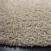 image:imageSAFAVIEH Area Rug 6x9  Athens Shag Collection Pink NonShedding amp Easy to Clean Ideal for Living Room Bedroom Dining Space SGA119PBeige