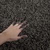 image:imageSAFAVIEH Area Rug 6x9  Athens Shag Collection Pink NonShedding amp Easy to Clean Ideal for Living Room Bedroom Dining Space SGA119PDark Grey
