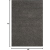 image:imageSAFAVIEH Area Rug 6x9  Athens Shag Collection Pink NonShedding amp Easy to Clean Ideal for Living Room Bedroom Dining Space SGA119PDark Grey