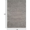 image:imageSAFAVIEH Area Rug 6x9  Athens Shag Collection Pink NonShedding amp Easy to Clean Ideal for Living Room Bedroom Dining Space SGA119PLight Grey