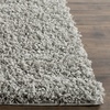 image:imageSAFAVIEH Area Rug 6x9  Athens Shag Collection Pink NonShedding amp Easy to Clean Ideal for Living Room Bedroom Dining Space SGA119PLight Grey