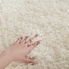 image:imageSAFAVIEH Area Rug 6x9  Athens Shag Collection Pink NonShedding amp Easy to Clean Ideal for Living Room Bedroom Dining Space SGA119POff White