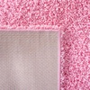 image:imageSAFAVIEH Area Rug 6x9  Athens Shag Collection Pink NonShedding amp Easy to Clean Ideal for Living Room Bedroom Dining Space SGA119PPink