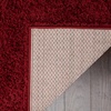 image:imageSAFAVIEH Area Rug 6x9  Athens Shag Collection Pink NonShedding amp Easy to Clean Ideal for Living Room Bedroom Dining Space SGA119PRed