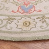 image:imageSAFAVIEH Area Rug 8x10  Chelsea Collection  Large  Beige amp Green HandHooked Wool French Country Design Ideal for Living Room Bedroom Office Dining Space HK330ABeigeGreen