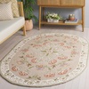 image:imageSAFAVIEH Area Rug 8x10  Chelsea Collection  Large  Beige amp Green HandHooked Wool French Country Design Ideal for Living Room Bedroom Office Dining Space HK330ABeigeGreen