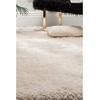 image:imageSAFAVIEH Area Rug 8x10  Luxe Shag Collection  Large  Ivory Handmade Ultra Plush Thick Pile Ideal for Living Room Bedroom Dining Space SGX160ABone