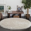 image:imageSAFAVIEH Area Rug 8x10  Luxe Shag Collection  Large  Ivory Handmade Ultra Plush Thick Pile Ideal for Living Room Bedroom Dining Space SGX160ABone