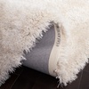 image:imageSAFAVIEH Area Rug 8x10  Luxe Shag Collection  Large  Ivory Handmade Ultra Plush Thick Pile Ideal for Living Room Bedroom Dining Space SGX160ABone