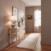 image:imageSAFAVIEH Area Rug 8x10  Luxe Shag Collection  Large  Ivory Handmade Ultra Plush Thick Pile Ideal for Living Room Bedroom Dining Space SGX160ABone