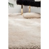 image:imageSAFAVIEH Area Rug 8x10  Luxe Shag Collection  Large  Ivory Handmade Ultra Plush Thick Pile Ideal for Living Room Bedroom Dining Space SGX160ABone