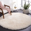image:imageSAFAVIEH Area Rug 8x10  Luxe Shag Collection  Large  Ivory Handmade Ultra Plush Thick Pile Ideal for Living Room Bedroom Dining Space SGX160ABone