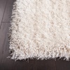 image:imageSAFAVIEH Area Rug 8x10  Luxe Shag Collection  Large  Ivory Handmade Ultra Plush Thick Pile Ideal for Living Room Bedroom Dining Space SGX160ABone