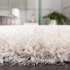 image:imageSAFAVIEH Area Rug 8x10  Luxe Shag Collection  Large  Ivory Handmade Ultra Plush Thick Pile Ideal for Living Room Bedroom Dining Space SGX160ABone