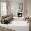 image:imageSAFAVIEH Area Rug 8x10  Luxe Shag Collection  Large  Ivory Handmade Ultra Plush Thick Pile Ideal for Living Room Bedroom Dining Space SGX160AIvory