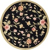 image:imageSAFAVIEH Chelsea Collection Area Rug  46 x 66 Oval Black HandHooked French Country Wool Ideal for High Traffic Areas in Living Room Bedroom HK263BBlack