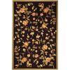 image:imageSAFAVIEH Chelsea Collection Area Rug  46 x 66 Oval Black HandHooked French Country Wool Ideal for High Traffic Areas in Living Room Bedroom HK263BBlack