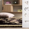 image:imageSAFAVIEH Chelsea Collection Area Rug  46 x 66 Oval Black HandHooked French Country Wool Ideal for High Traffic Areas in Living Room Bedroom HK263BBlack