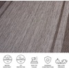 image:imageSAFAVIEH Courtyard Collection 2 x 37 BeigeBlack CY8477 Indoor Outdoor Waterproof Easy Cleaning Patio Backyard Mudroom Accent RugBeigeBrown