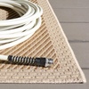 image:imageSAFAVIEH Courtyard Collection 2 x 37 BeigeBlack CY8477 Indoor Outdoor Waterproof Easy Cleaning Patio Backyard Mudroom Accent RugBeigeDark Beige