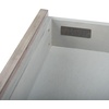 image:imageSAFAVIEH Couture Home Collection Nisha Light Brown 3Drawer Wood Nightstand Table Fully AssembledLight Grey