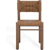 image:imageSAFAVIEH Couture Outdoor Patio Furniture Collection  Romona Tropical Dining Chair Set of 2 Brown Woven Rattan Seat Fully Assembled CPT4000BBrown