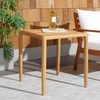 image:imageSAFAVIEH Couture Outdoor Tortuga NaturalWhite Solid Wood Accent Chair