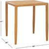 image:imageSAFAVIEH Couture Outdoor Tortuga NaturalWhite Solid Wood Accent Chair