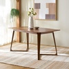 image:imageSAFAVIEH Furniture  Alissa 63  83 Extendable Dining Table  Walnut Wood  Modern Expandable Dining Table  Ideal for Dining Room Kitchen DTB4301AWalnut