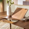 image:imageSAFAVIEH Furniture  Alissa 63  83 Extendable Dining Table  Walnut Wood  Modern Expandable Dining Table  Ideal for Dining Room Kitchen DTB4301AWalnut