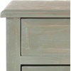 image:imageSAFAVIEH Furniture  Lori 2Drawer End Table  Red Maple  Solid Wood  Farmhouse Classic Design  Ideal for Living Room Entryway Home Office 181 W x 13 D x 268 H  Fully Assembled AMH6576CAsh Grey