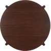 image:imageSAFAVIEH Furniture  Naomina Round Dining Table  Walnut Wood  Modern Round Dining Table  Ideal for Dining Room Kitchen 472 W x 472 D x 295 H DTB4303AWalnut