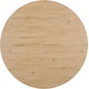 image:imageSAFAVIEH Home Collection  Detroitee Black Round Dining Table Modern Wooden Design Seats up to 4 DTB6400BOak