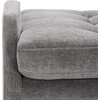 image:imageSAFAVIEH Home Collection Everdeen Glam Silver Grey VelvetGold Pillow Top Tufted BenchCharcoalGold