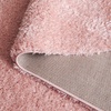 image:imageSAFAVIEH Lindsay Shag Collection Round Rug  67 Round Pink Contemporary Design Ideal for High Traffic Areas in Living Room Bedroom amp Dining Room LNS560U7RPink