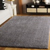 image:imageSAFAVIEH Lindsay Shag Collection Round Rug  67 Round Pink Contemporary Design Ideal for High Traffic Areas in Living Room Bedroom amp Dining Room LNS560U7RDark Grey