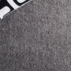 image:imageSAFAVIEH Lindsay Shag Collection Round Rug  67 Round Pink Contemporary Design Ideal for High Traffic Areas in Living Room Bedroom amp Dining Room LNS560U7RDark Grey