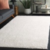 image:imageSAFAVIEH Lindsay Shag Collection Round Rug  67 Round Pink Contemporary Design Ideal for High Traffic Areas in Living Room Bedroom amp Dining Room LNS560U7RIvory