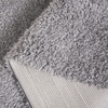 image:imageSAFAVIEH Lindsay Shag Collection Round Rug  67 Round Pink Contemporary Design Ideal for High Traffic Areas in Living Room Bedroom amp Dining Room LNS560U7RDark Grey
