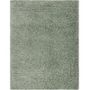 image:imageSAFAVIEH Lindsay Shag Collection Round Rug  67 Round Pink Contemporary Design Ideal for High Traffic Areas in Living Room Bedroom amp Dining Room LNS560U7RGreen
