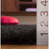 image:imageSAFAVIEH Lindsay Shag Collection Round Rug  67 Round Pink Contemporary Design Ideal for High Traffic Areas in Living Room Bedroom amp Dining Room LNS560U7RBlack