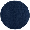 image:imageSAFAVIEH Lindsay Shag Collection Round Rug  67 Round Pink Contemporary Design Ideal for High Traffic Areas in Living Room Bedroom amp Dining Room LNS560U7RNavy