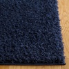 image:imageSAFAVIEH Lindsay Shag Collection Round Rug  67 Round Pink Contemporary Design Ideal for High Traffic Areas in Living Room Bedroom amp Dining Room LNS560U7RNavy