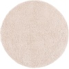 image:imageSAFAVIEH Lindsay Shag Collection Round Rug  67 Round Pink Contemporary Design Ideal for High Traffic Areas in Living Room Bedroom amp Dining Room LNS560U7RBeige
