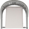 image:imageSAFAVIEH Outdoor Collection Greer Grey Stackable Rope Chair Set of 2