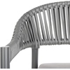 image:imageSAFAVIEH Outdoor Collection Greer Grey Stackable Rope Chair Set of 2