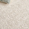 image:imageSAFAVIEH Trace Collection Area Rug  5 x 8 Dark Grey amp Light Grey Handmade Wool Ideal for High Traffic Areas in Living Room Bedroom TRC101AIvory