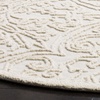 image:imageSAFAVIEH Trace Collection Area Rug  5 x 8 Dark Grey amp Light Grey Handmade Wool Ideal for High Traffic Areas in Living Room Bedroom TRC101AIvory