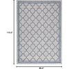 image:imageSAFAVIEH Washable Rug Outdoor Courtyard Collection  53 x 77 Pink amp Beige NonShedding amp Easy Cleaning Ideal for Patio Backyard Mudroom CY891856221GreyNavy